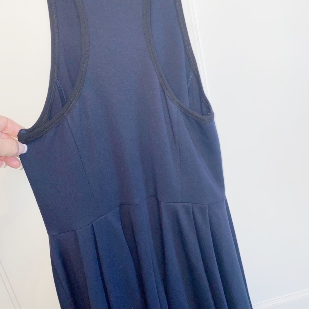 Bailey 44 Sporty Fit/Flare Navy Mini Dress Racerback From Revolve Small Athletic - Picture 9 of 14